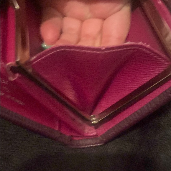 Louis Vuitton purple epi kiss lock wallet no dust bag included no callouts - Picture 7 of 11